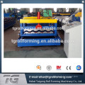 Best material Dominica Corrugated 18 rows Glazed Tile Roll Forming Machine